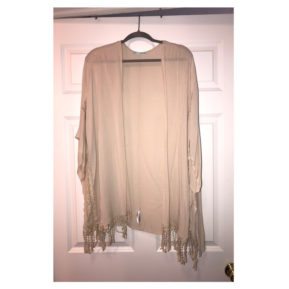 Kimono with Lace detail L/XL